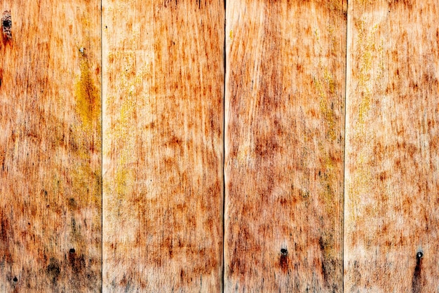 Foto fundo de textura de parede de madeira. textura de madeira com arranhões e rachaduras