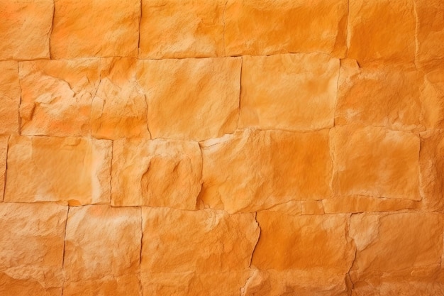 Fundo de textura de parede de pedra laranja