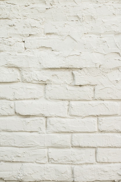 Fundo de textura de parede de tijolo branco
