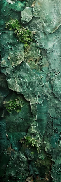 Fundo de textura de pedra verde para superfícies limpas inteligência artificial gerativa