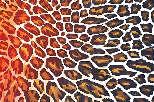 Foto fundo de textura de pele de leopardo bonito