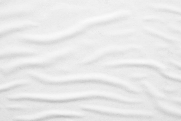 Fundo de textura de pôster de papel branco amassado e amassado em branco