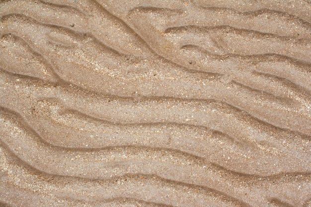 Fundo de textura de praia de areia molhada