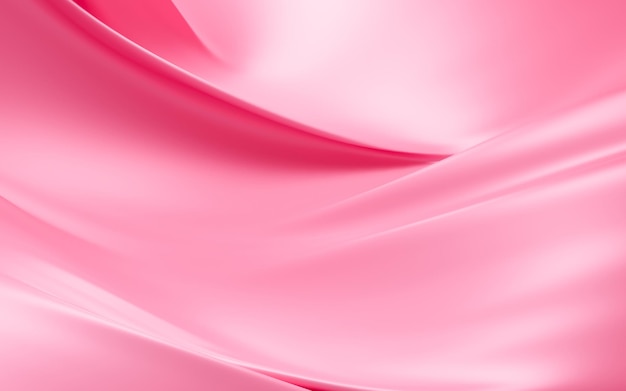 Fundo de textura de seda de tecido magenta abstrato renderização em 3d