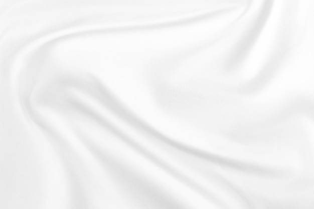 Fundo de textura de tecido branco abstrato. tecido ondulado
