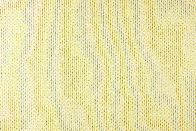Fundo de textura de tecido de lã de malha amarelo brilhante Fundo têxtil abstrato