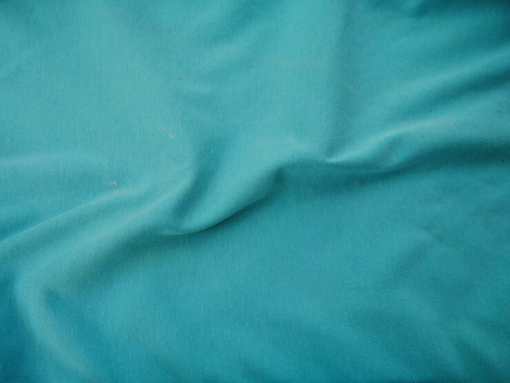 fundo de textura de tecido de seda azul