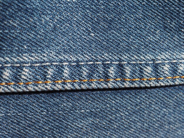 Fundo de textura de tecido jeans azul