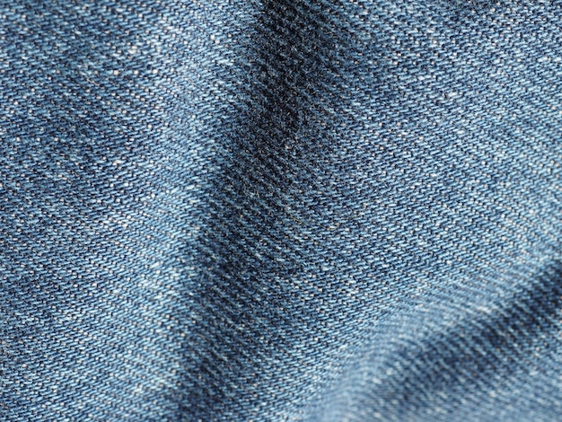 Fundo de textura de tecido jeans azul