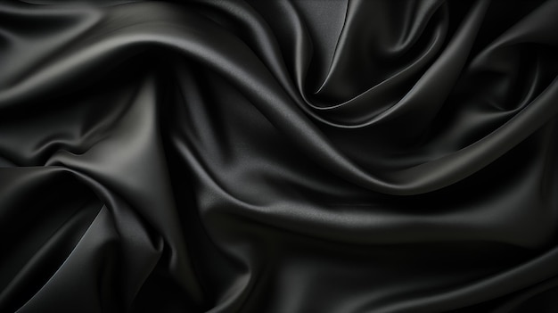 Fundo de textura de tecido preto