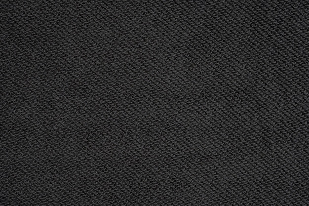 Fundo de textura de tecido preto