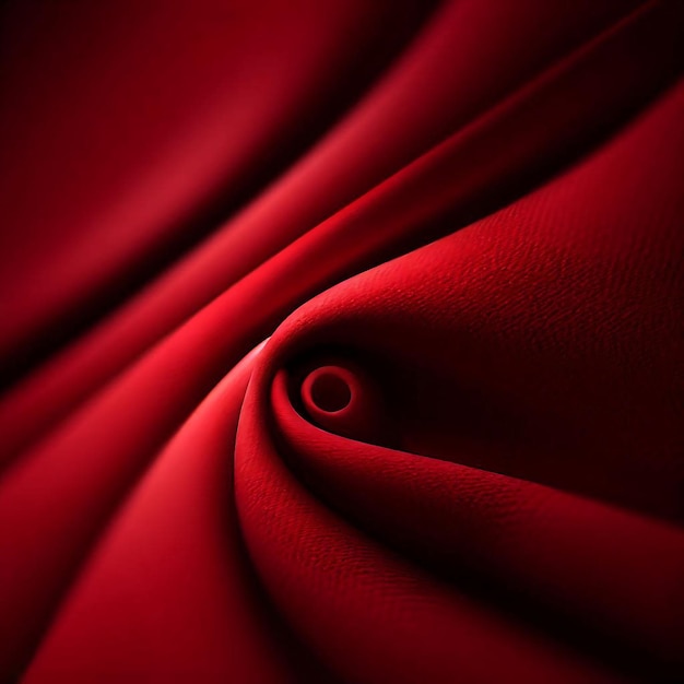 Fundo de textura de tecido vermelho