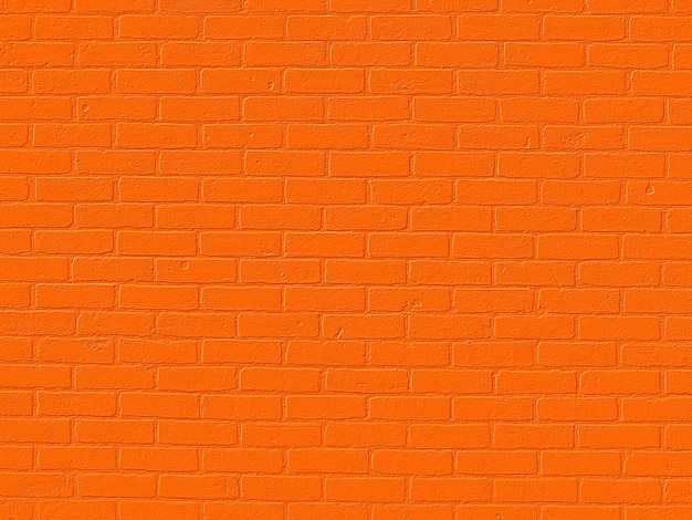 Fundo de textura de tijolo laranja