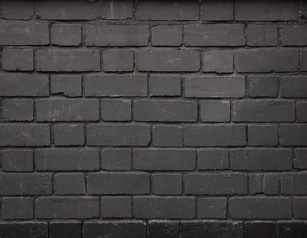 Fundo de textura de tijolo preto na cidade