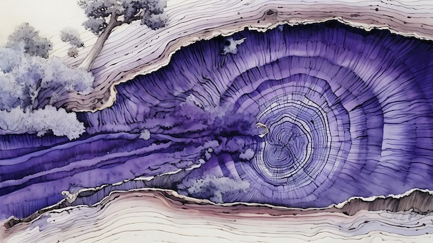 fundo de textura de tronco de tinta de contornos orgânicos