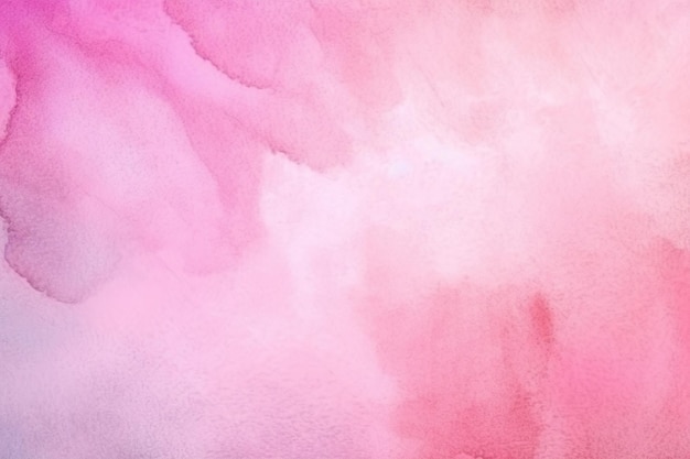 Fundo de textura em aquarela rosa grunge