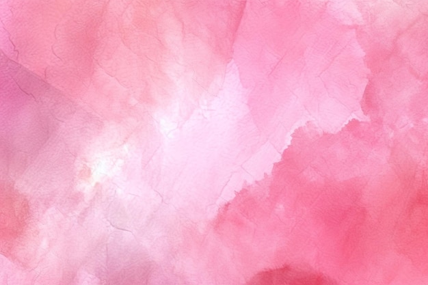 Fundo de textura em aquarela rosa grunge