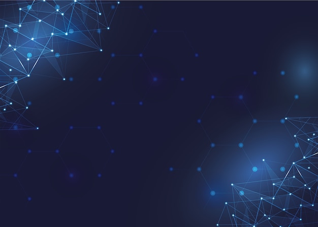 Fundo de textura hexadecimal para rede