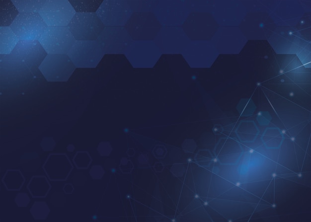 Fundo de textura hexadecimal para rede