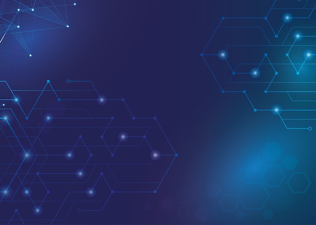 Fundo de textura hexadecimal para rede