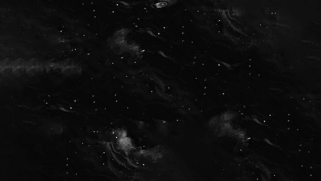 Foto fundo de textura preta uma imagem em preto e branco de um céu noturno estrelado
