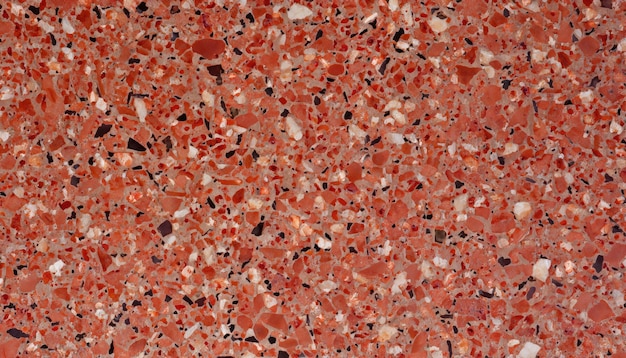 Fundo de textura Red Terrazzo Riverstone