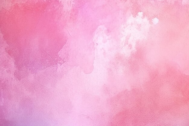 fundo de textura rosa aquarela grunge com um fundo branco