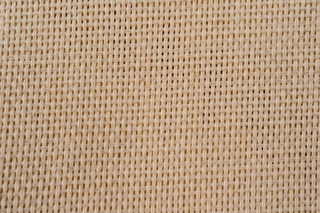 fundo de textura tecido de serapilheira de pano de saco de juta. fundo de tecido de algodão com manchas