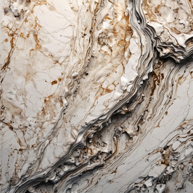 fundo de textura um papel de parede de mármore com um padrão de mármore branco e marrom
