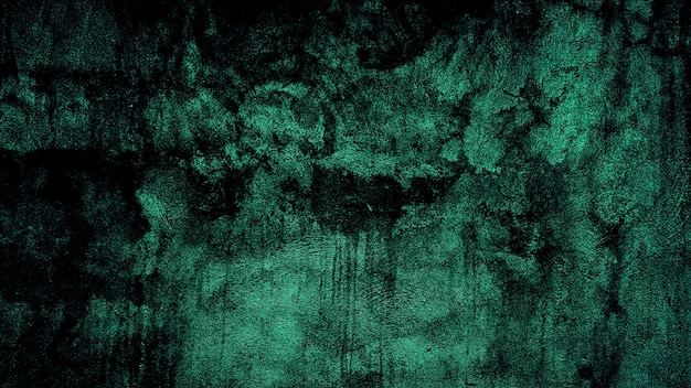 fundo de textura verde escuro grunge abstrato de parede de concreto