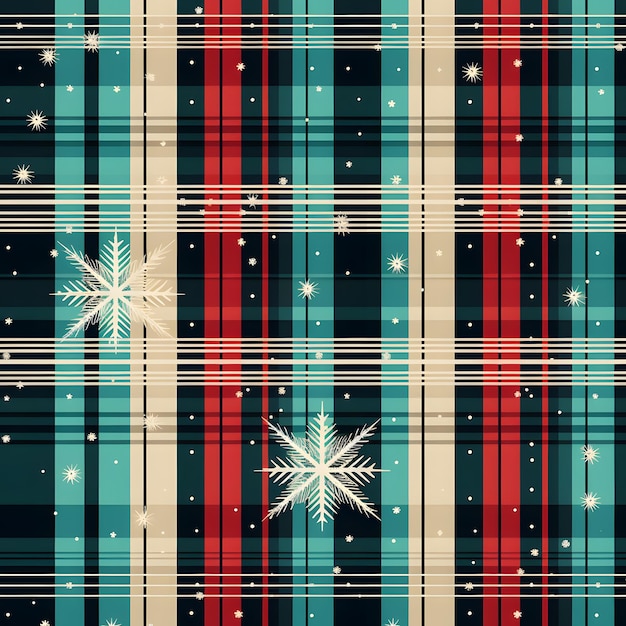 Fundo de textura xadrez de Natal