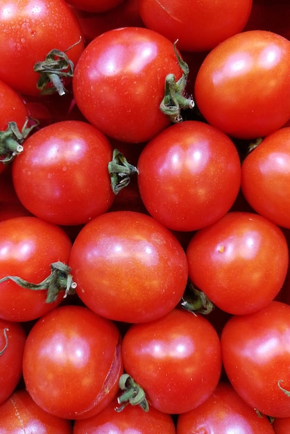 Fundo de tomate saudável