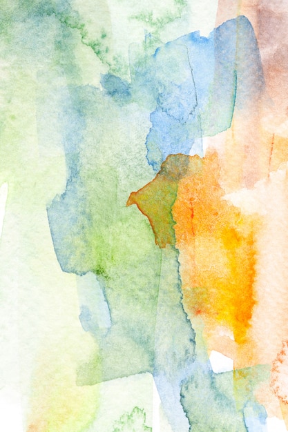 Fundo de traçado de pincel aquarela abstrata.