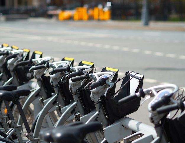 Fundo de transporte para estacionamento de bicicletas