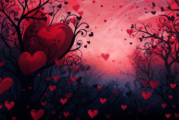 Fundo de valentim