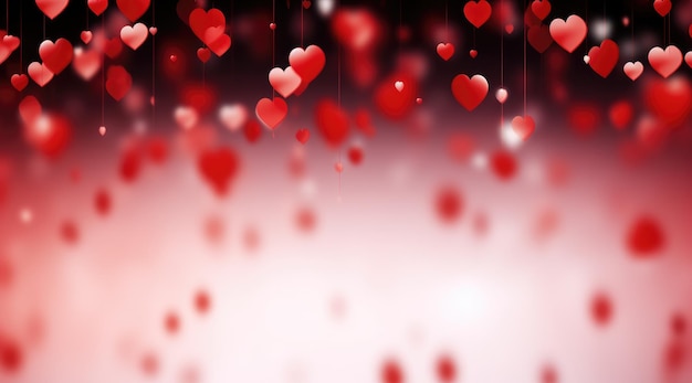 fundo de valentine com corações