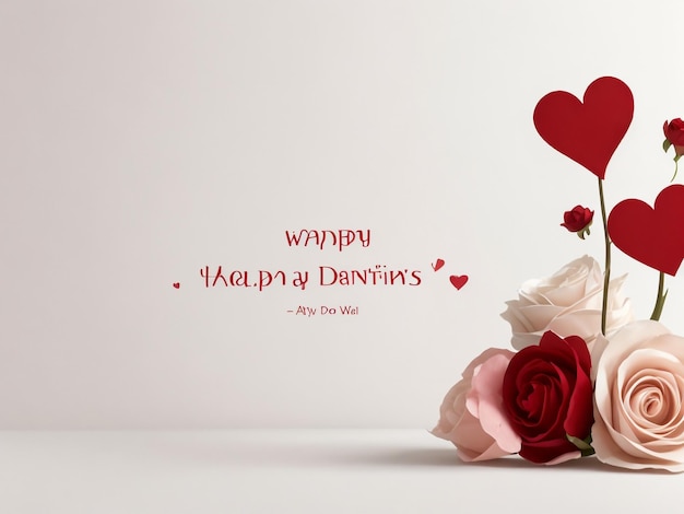 Fundo de venda do Dia dos Namorados Composição romântica com corações laços rosas lábios Ilustração vetorial para um site cartazes anúncios cupons materiais promocionais