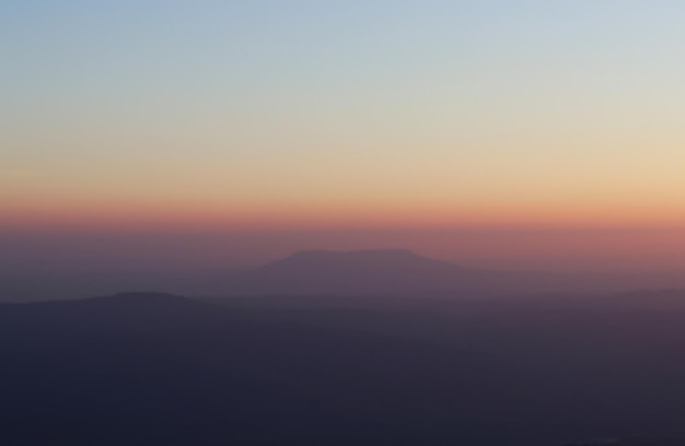 Foto fundo de vista de montanha da natureza