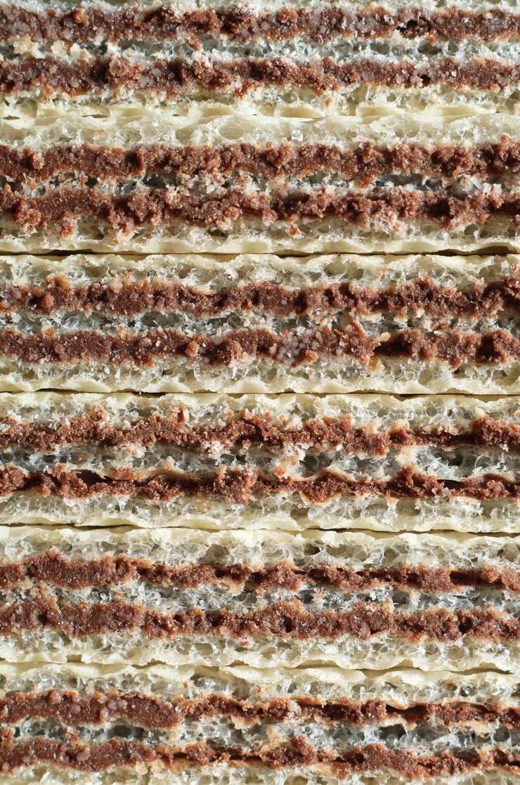 Foto fundo de waffles
