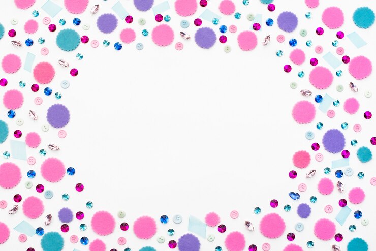 Foto fundo decorativo feriado com confetes coloridos.