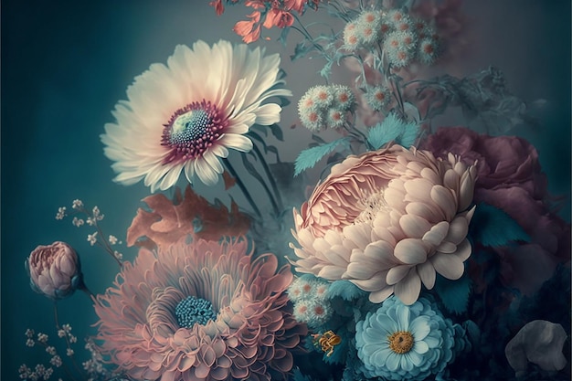 Fundo design floral