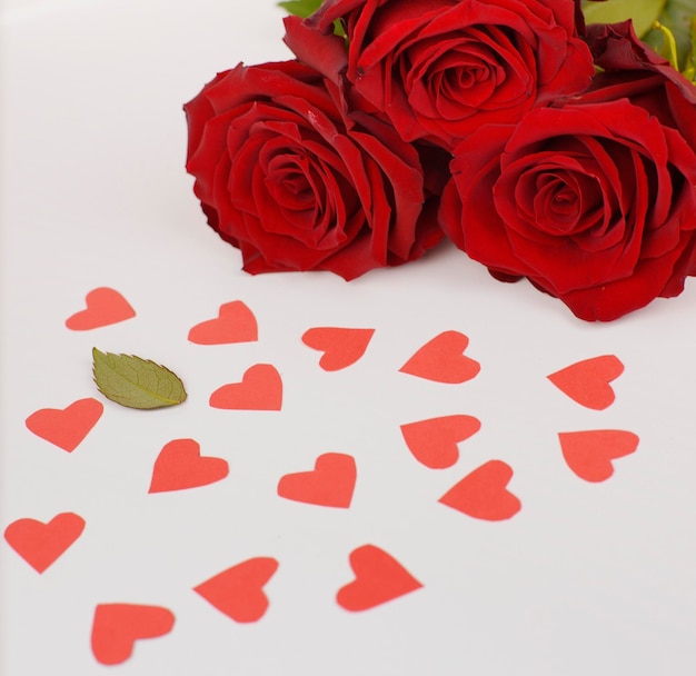 Fundo Dia dos Namorados com corações