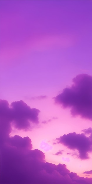 Foto fundo do céu blush roxo