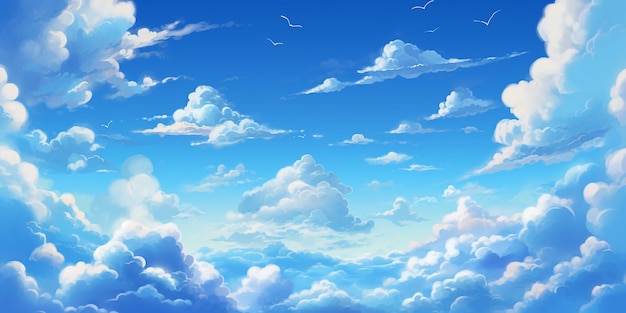 Fundo do céu do dia com nuvem