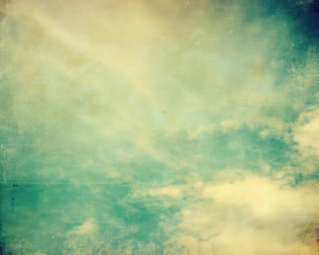 Fundo do céu retrô grunge