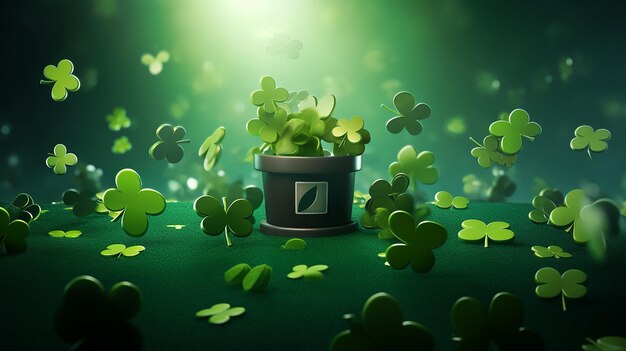 Fundo do dia de st. patrick