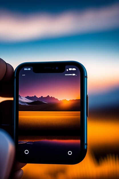 Foto fundo do dia mundial da fotografia de 2023 ai generate