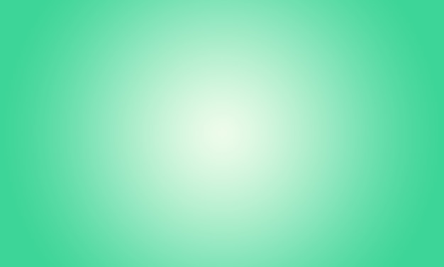 Fundo do estúdio - bright green gradient studio wall background.