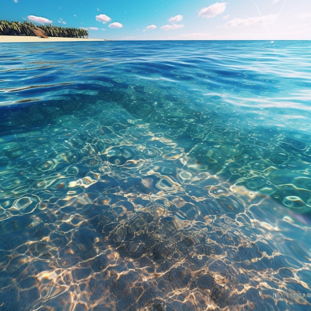 Fundo do Oceano Verão