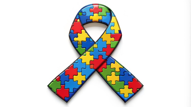 fundo do símbolo autismo